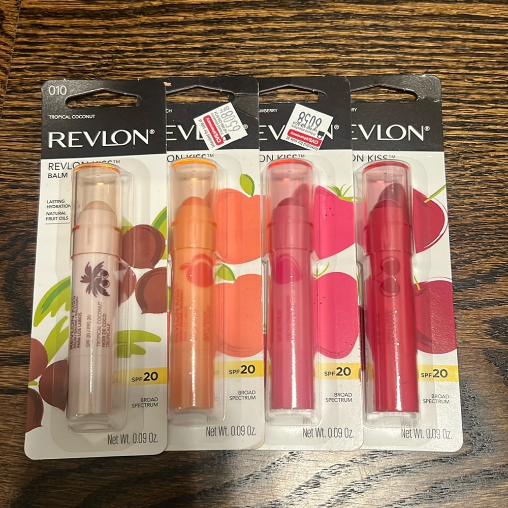 Revlon Kiss Balm (4 pack)